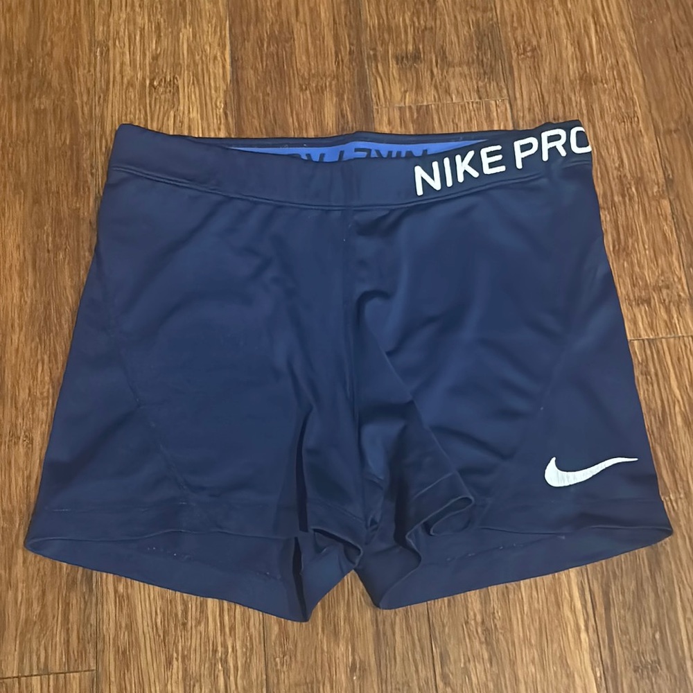 Navy Blue Nike Pros